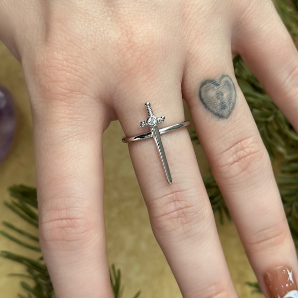 To Whatever End Ring in Silver - Picture 3 of 4